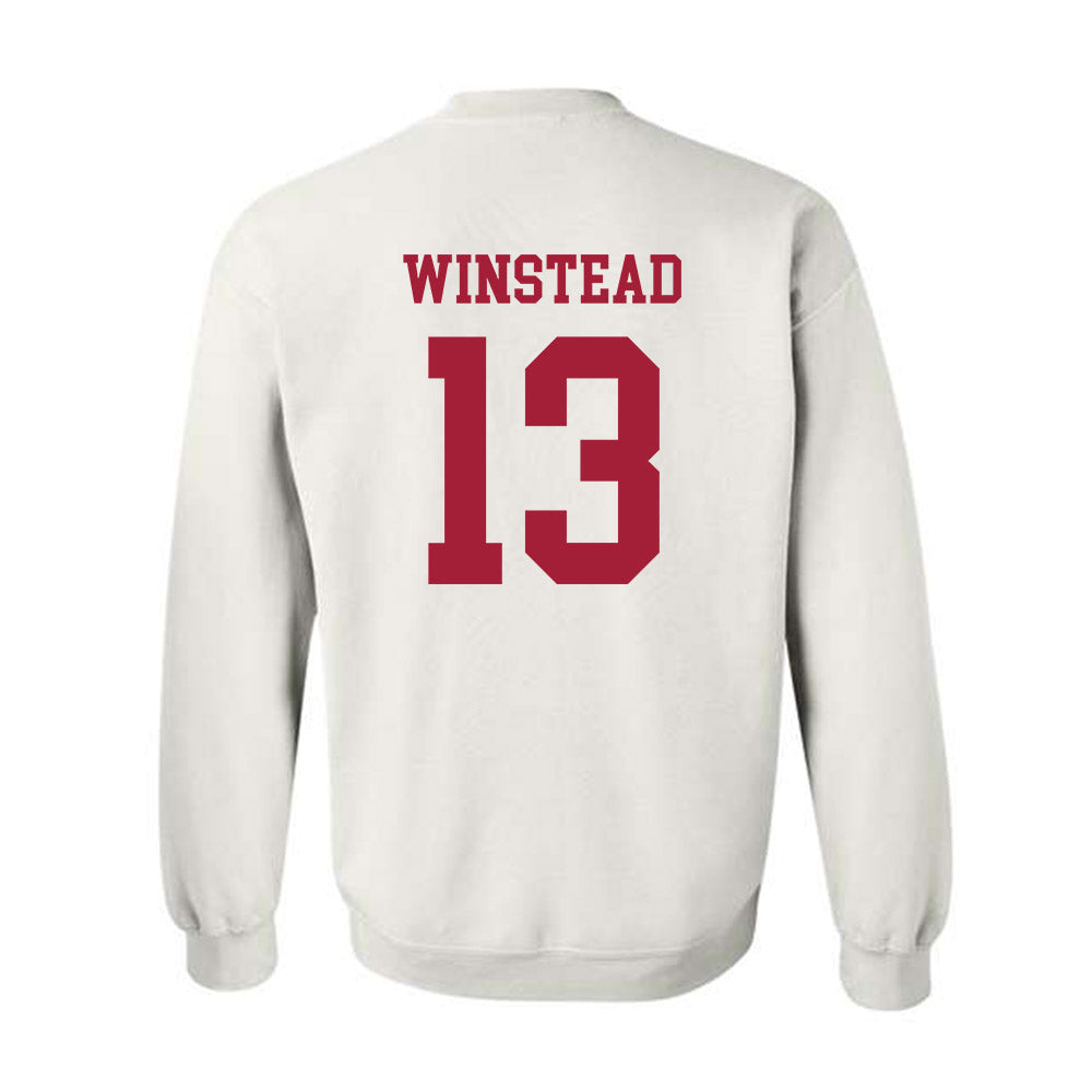 Alabama - NCAA Softball : Emily Winstead - NCAA® Replica Shersey Crewneck Sweatshirt-1