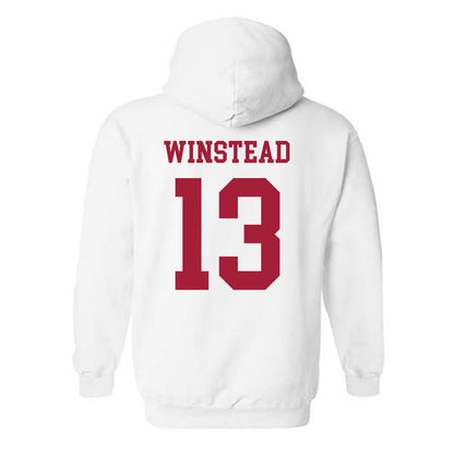 Alabama - NCAA Softball : Emily Winstead - NCAA® Replica Shersey Hooded Sweatshirt-1