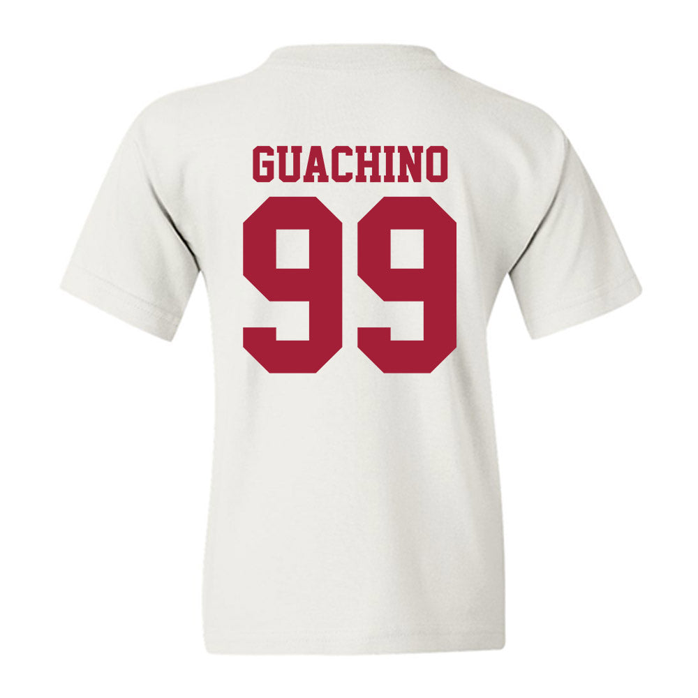 Oklahoma - NCAA Softball : Miali Guachino - White NCAA® Shersey Youth T-Shirt-1