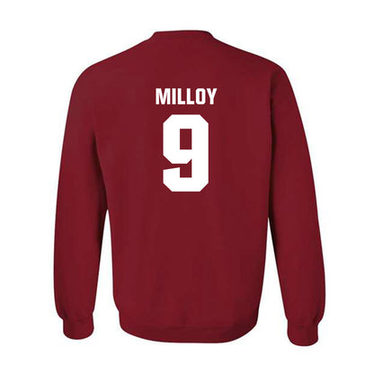 Oklahoma - NCAA Softball : Tia Milloy - Cardinal NCAA® Shersey Crewneck Sweatshirt-1