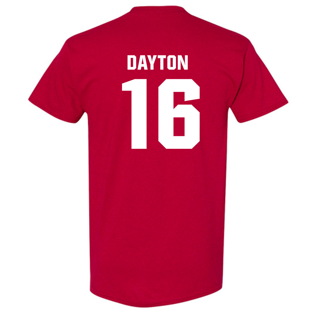 Oklahoma - NCAA Softball : Abigale Dayton - Cardinal NCAA® Shersey T-Shirt-1