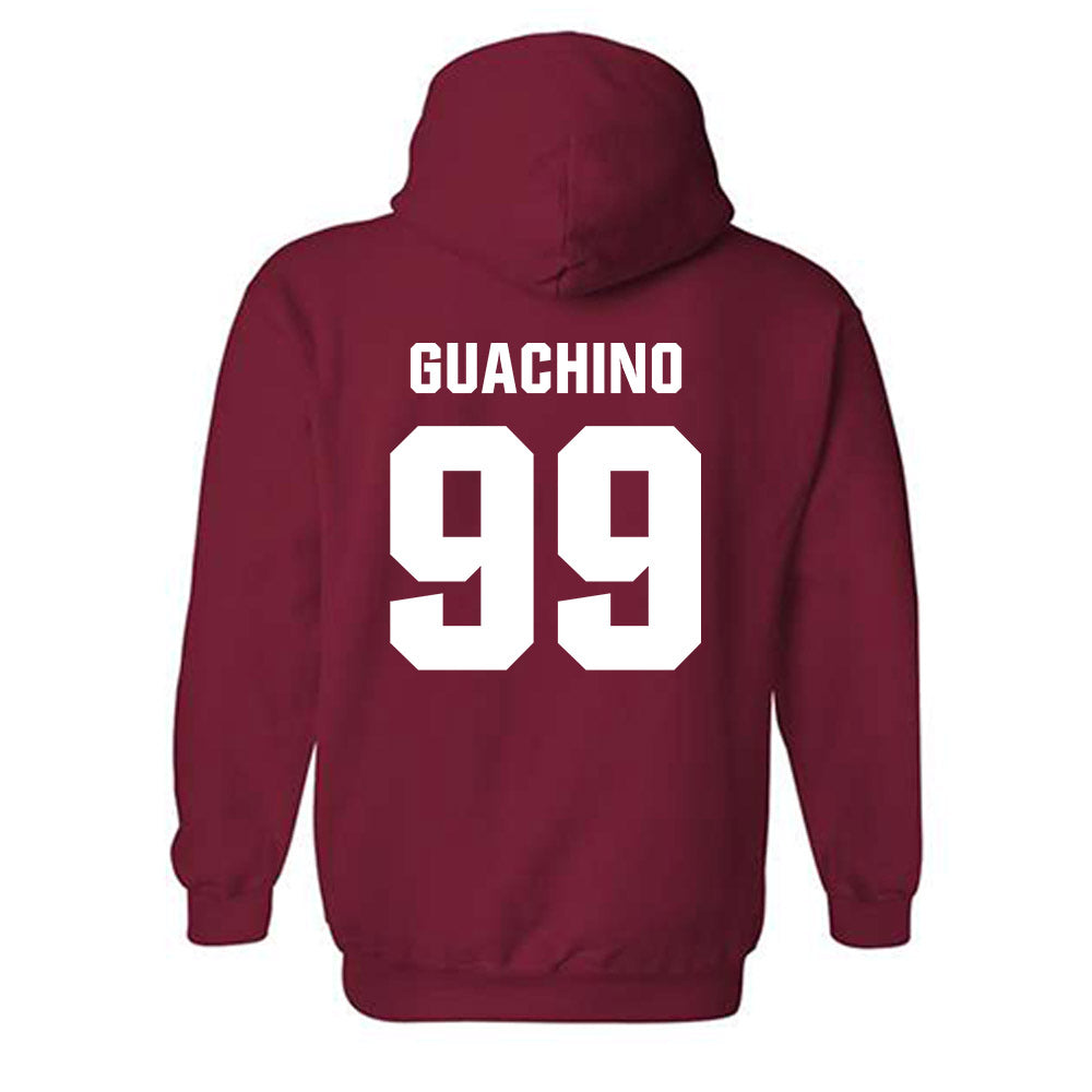 Oklahoma - NCAA Softball : Miali Guachino - Cardinal NCAA® Shersey Hooded Sweatshirt-1