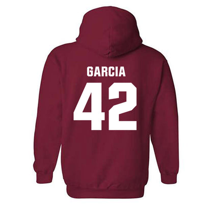 Oklahoma - NCAA Softball : Gabriella Garcia - Cardinal NCAA® Shersey Hooded Sweatshirt-1