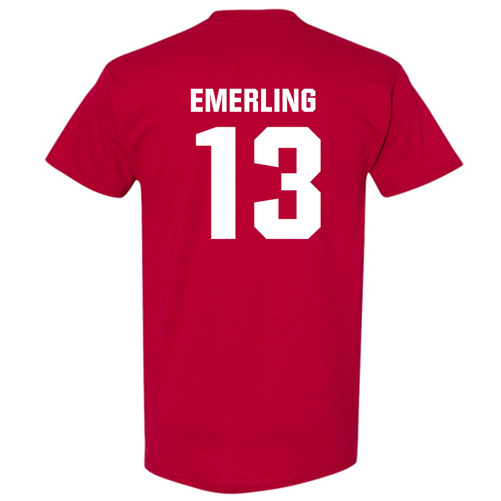 Oklahoma - NCAA Softball : Isabela Emerling - Cardinal NCAA® Shersey T-Shirt-1
