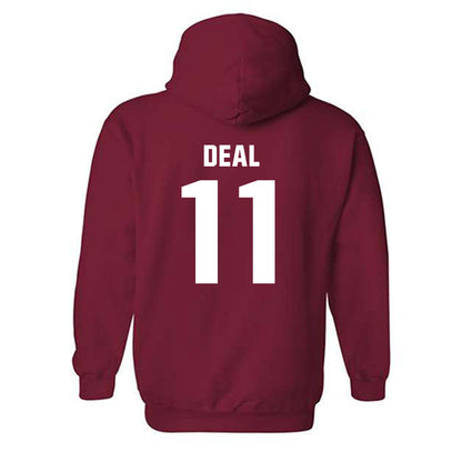 Oklahoma - NCAA Softball : Kierston Deal - Cardinal NCAA® Shersey Hooded Sweatshirt-1