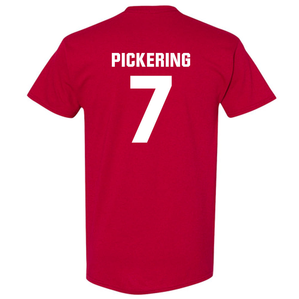 Oklahoma - NCAA Softball : Kasidi Pickering - Cardinal NCAA® Shersey T-Shirt-1