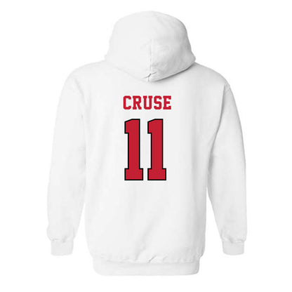 Ohio State - NCAA Softball : Taylor Cruse - NCAA® Replica Shersey Hooded Sweatshirt-1