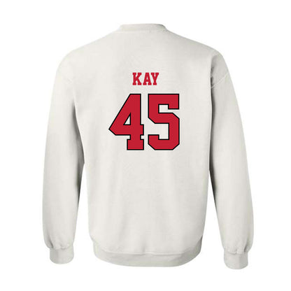 Ohio State - NCAA Softball : Kennedy Kay - NCAA® Replica Shersey Crewneck Sweatshirt-1