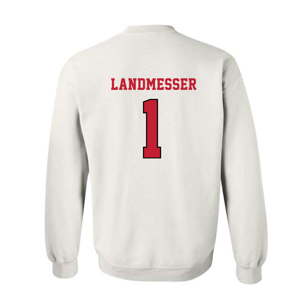 Ohio State - NCAA Softball : lottie landmesser - NCAA® Replica Shersey Crewneck Sweatshirt-1