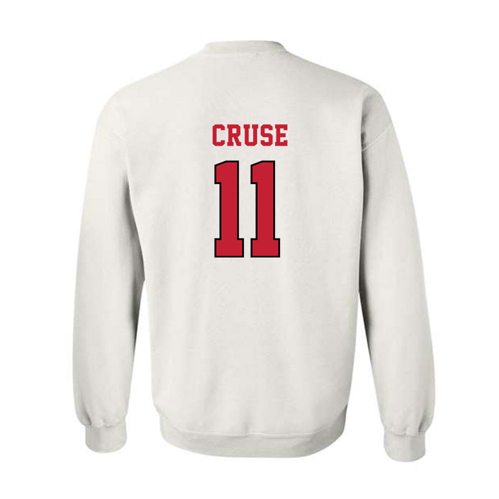 Ohio State - NCAA Softball : Taylor Cruse - NCAA® Replica Shersey Crewneck Sweatshirt-1