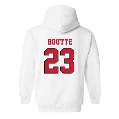 Ohio State - NCAA Softball : Lorin Boutte - NCAA® Replica Shersey Hooded Sweatshirt-1
