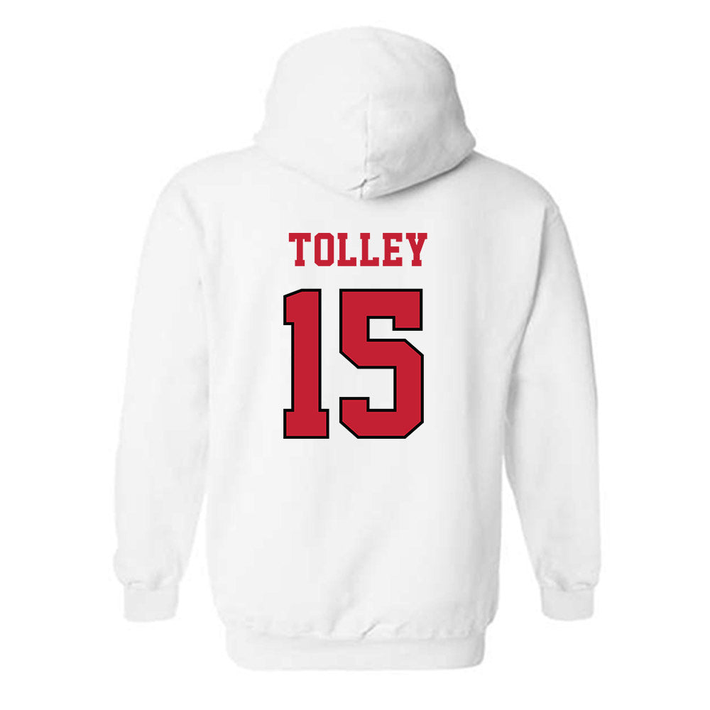 Ohio State - NCAA Softball : Emma Tolley - NCAA® Replica Shersey Hooded Sweatshirt-1