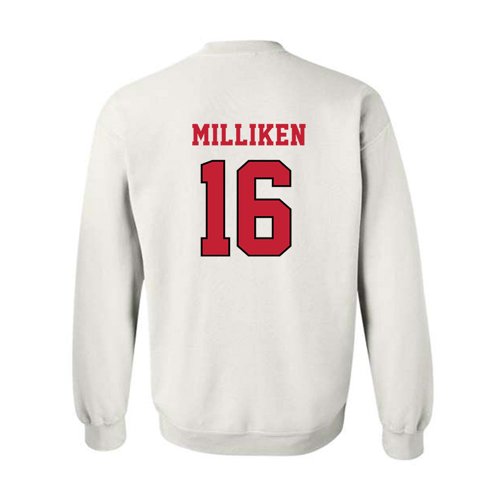 Ohio State - NCAA Softball : Reagan Milliken - NCAA® Replica Shersey Crewneck Sweatshirt-1