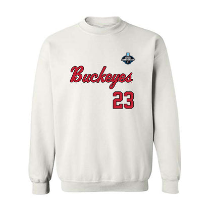 Ohio State - NCAA Softball : Lorin Boutte - NCAA® Replica Shersey Crewneck Sweatshirt-0
