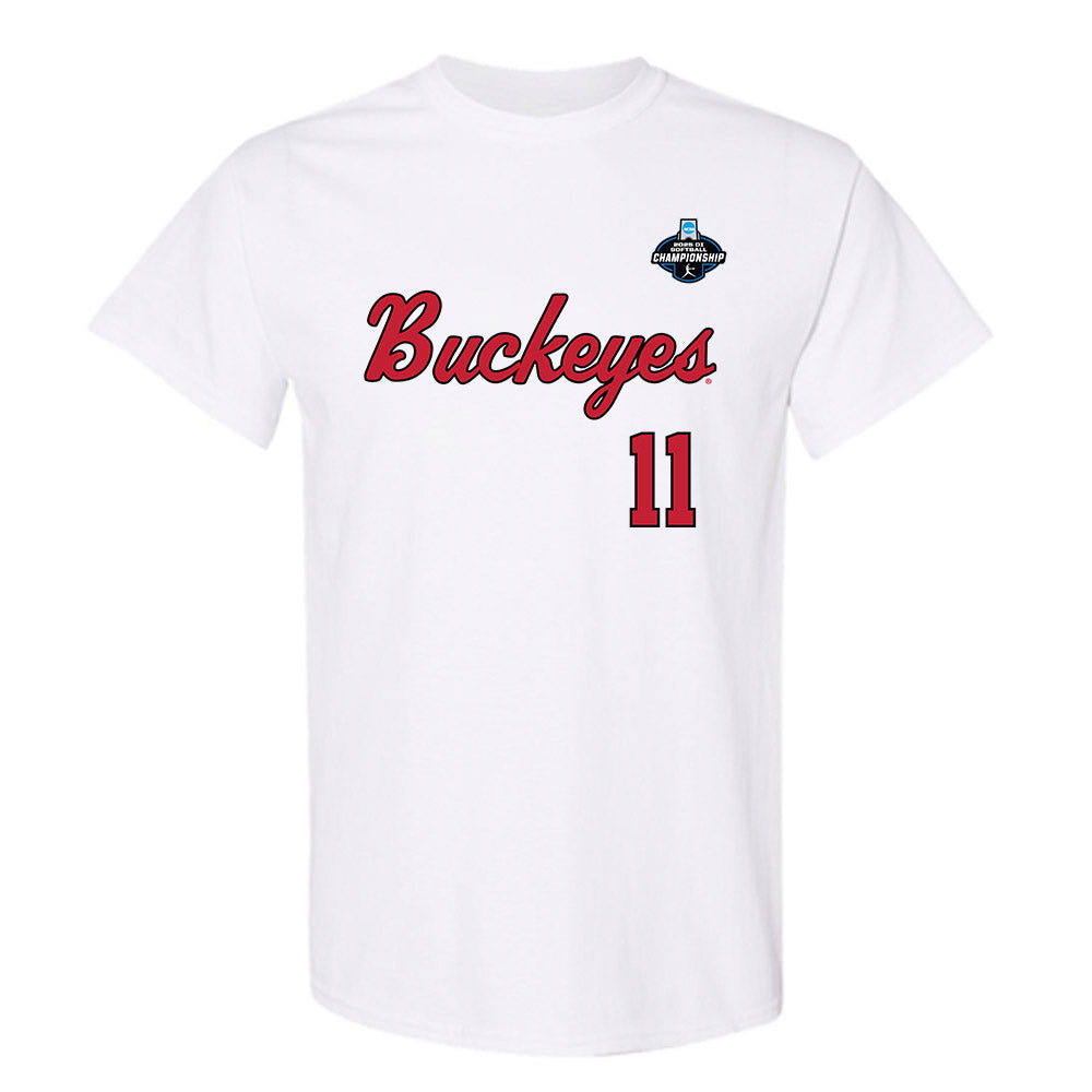 Ohio State - NCAA Softball : Taylor Cruse - NCAA® Replica Shersey T-Shirt-0