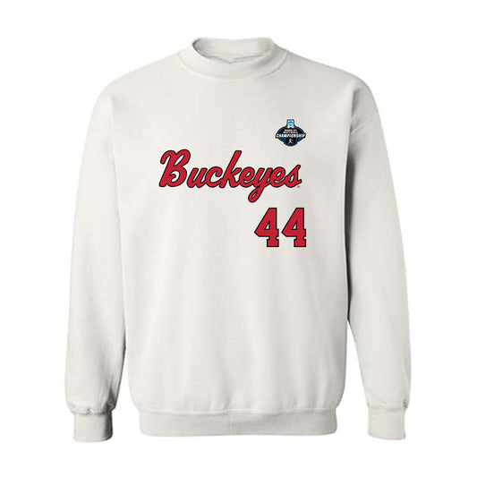 Ohio State - NCAA Softball : Lexi Paulsen - NCAA® Replica Shersey Crewneck Sweatshirt-0