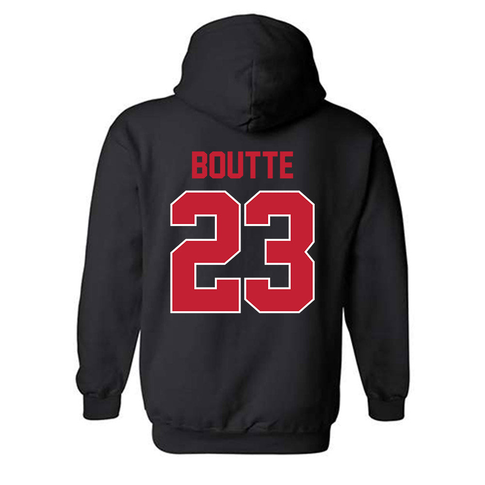 Ohio State - NCAA Softball : Lorin Boutte - NCAA® Replica Shersey Hooded Sweatshirt-1