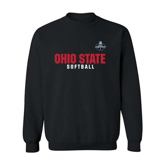 Ohio State - NCAA Softball : Hailey Lang - NCAA® Replica Shersey Crewneck Sweatshirt-0