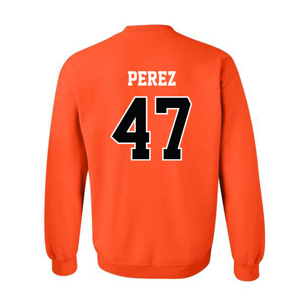 Oklahoma State - NCAA Softball : Lena Perez - NCAA® Replica Shersey Crewneck Sweatshirt-1