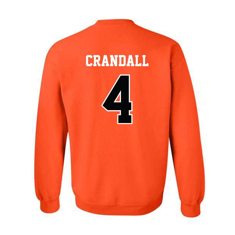 Oklahoma State - NCAA Softball : RyLee Crandall - Replica Shersey Crewneck Sweatshirt-1