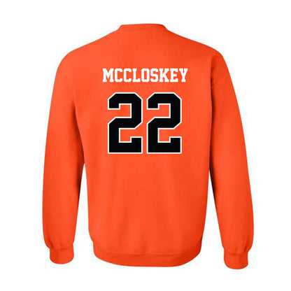 Oklahoma State - NCAA Softball : Elle Mccloskey - NCAA® Replica Shersey Crewneck Sweatshirt-1