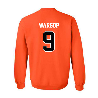 Oklahoma State - NCAA Softball : Tia Warsop - Replica Shersey Crewneck Sweatshirt-1