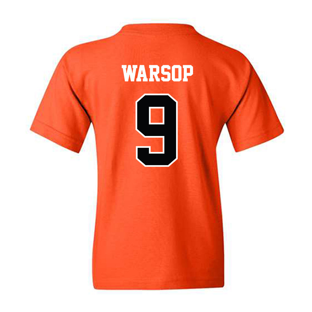 Oklahoma State - NCAA Softball : Tia Warsop - Replica Shersey Youth T-Shirt-1