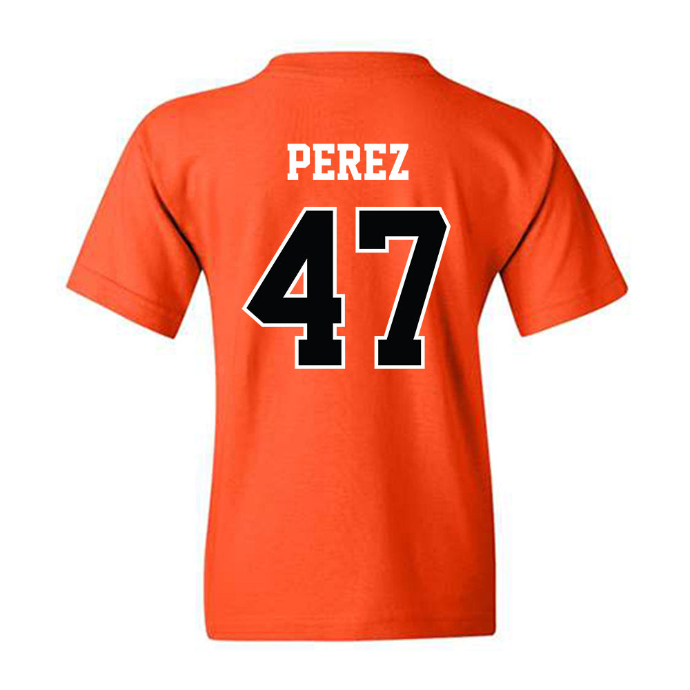 Oklahoma State - NCAA Softball : Lena Perez - NCAA® Replica Shersey Youth T-Shirt-1