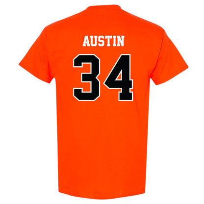 Oklahoma State - NCAA Softball : Jayelle Austin - NCAA® Replica Shersey T-Shirt-1
