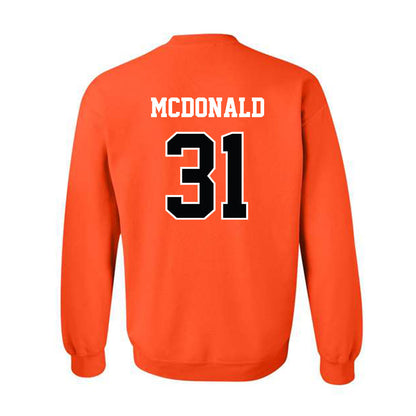 Oklahoma State - NCAA Softball : Lexi McDonald - Replica Shersey Crewneck Sweatshirt-1
