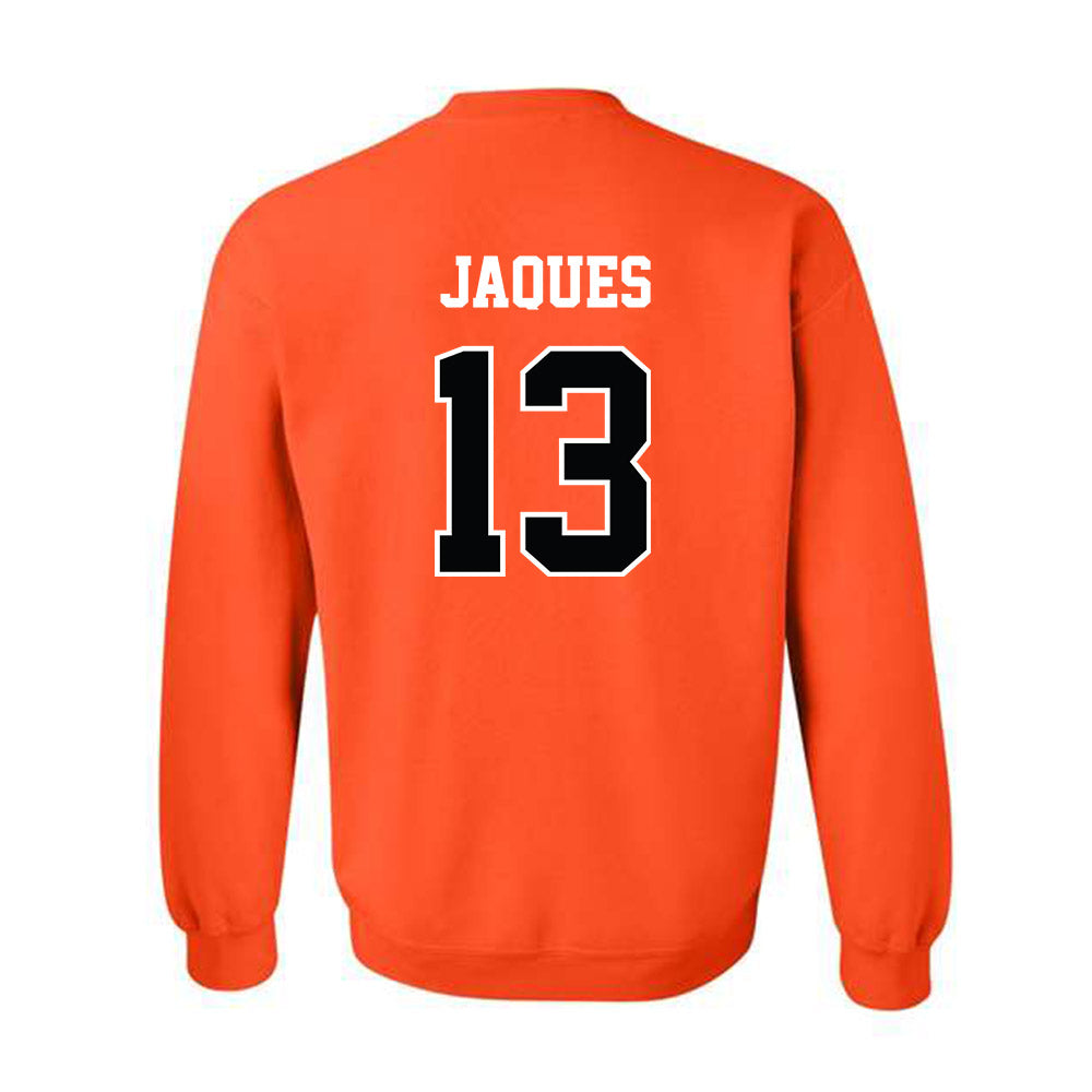 Oklahoma State - NCAA Softball : Libby Jaques - NCAA® Replica Shersey Crewneck Sweatshirt-1