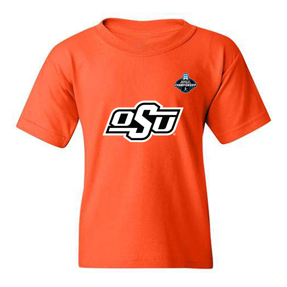 Oklahoma State - NCAA Softball : Aubrey Jones - NCAA® Replica Shersey Youth T-Shirt-0