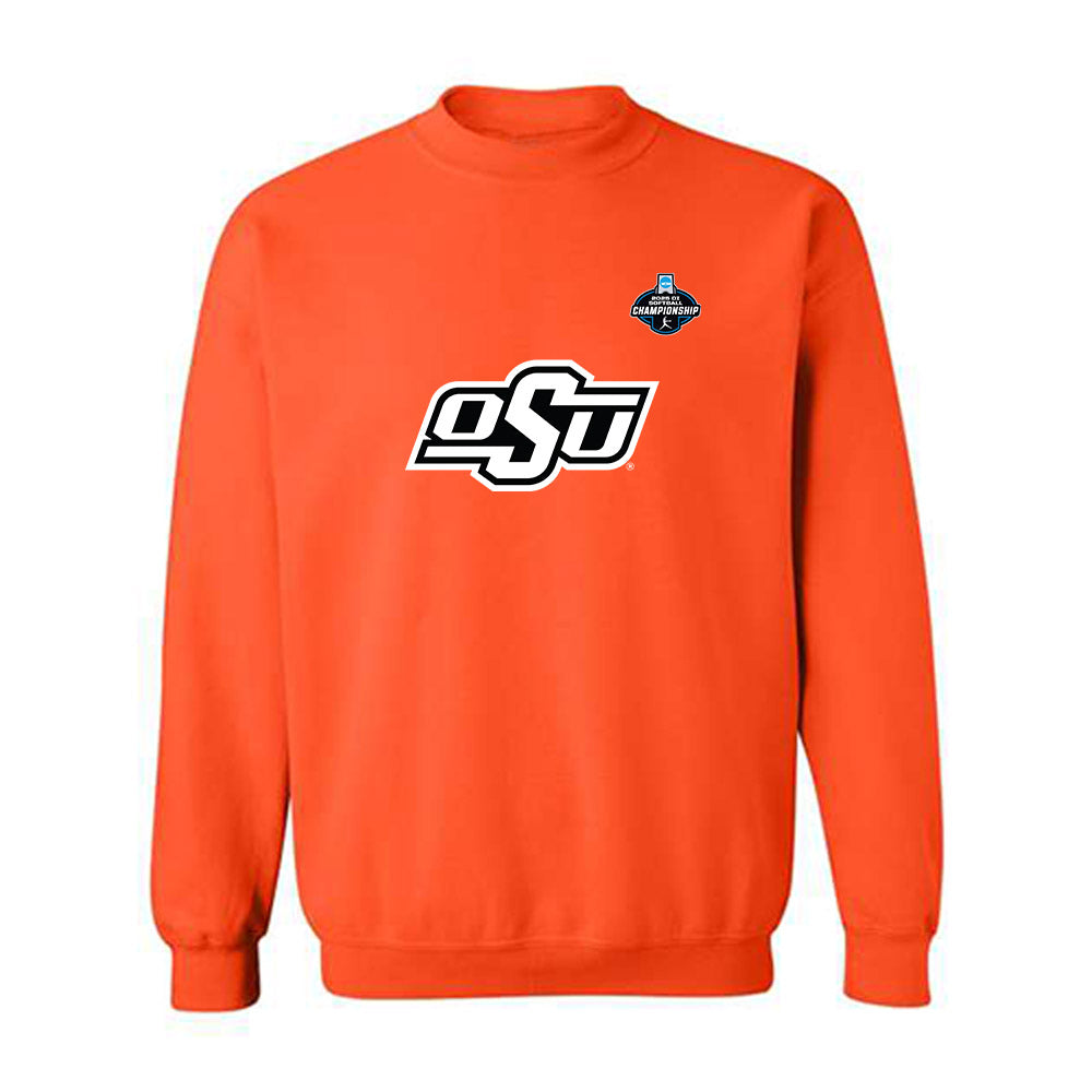 Oklahoma State - NCAA Softball : Alexis McDonald - NCAA® Replica Shersey Crewneck Sweatshirt-0
