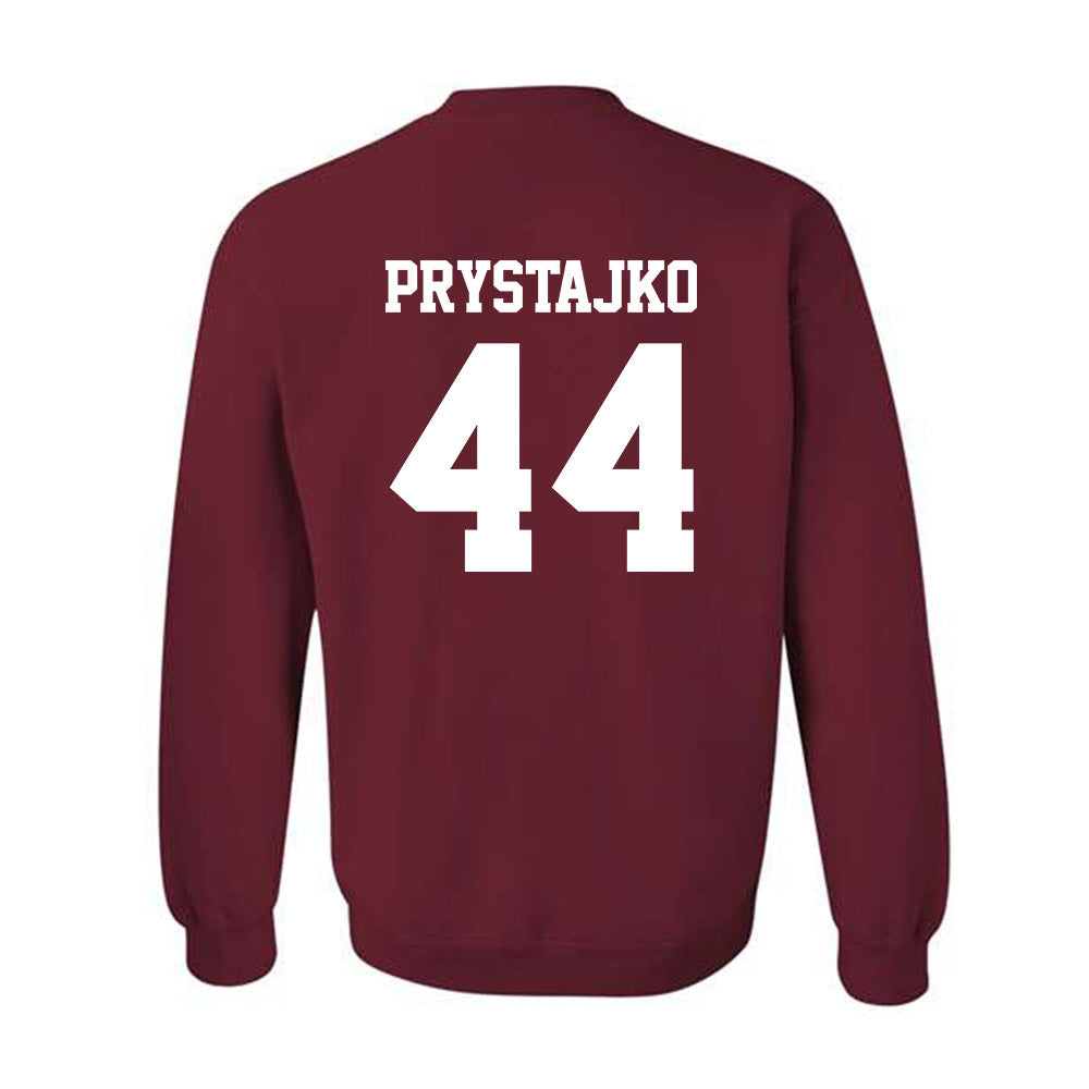 Stanford - NCAA Softball : Zoe Prystajko - NCAA® Replica Shersey Crewneck Sweatshirt-1