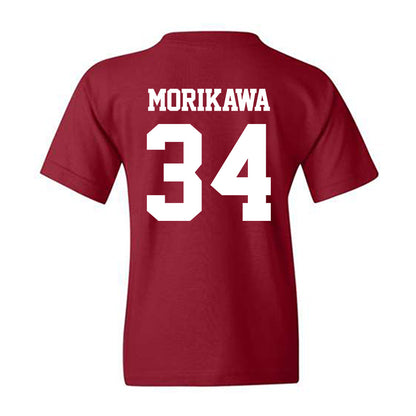 Stanford - NCAA Softball : Allison Morikawa - NCAA® Replica Shersey Youth T-Shirt-1