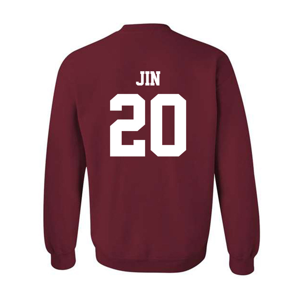 Stanford - NCAA Softball : Sophia Jin - NCAA® Replica Shersey Crewneck Sweatshirt-1