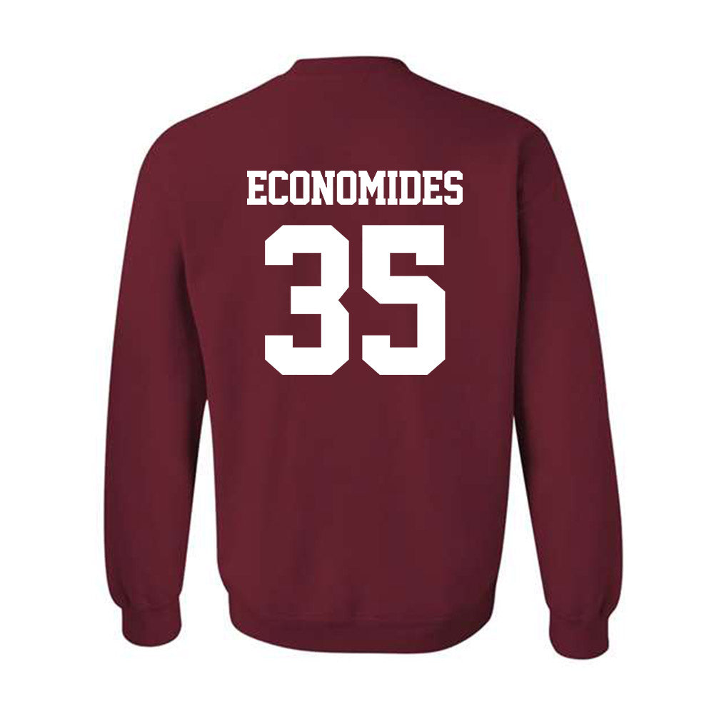 Stanford - NCAA Softball : Joie Economides - NCAA® Replica Shersey Crewneck Sweatshirt-1