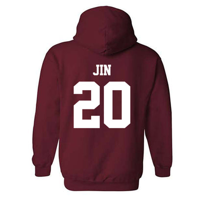 Stanford - NCAA Softball : Sophia Jin - NCAA® Replica Shersey Hooded Sweatshirt-1