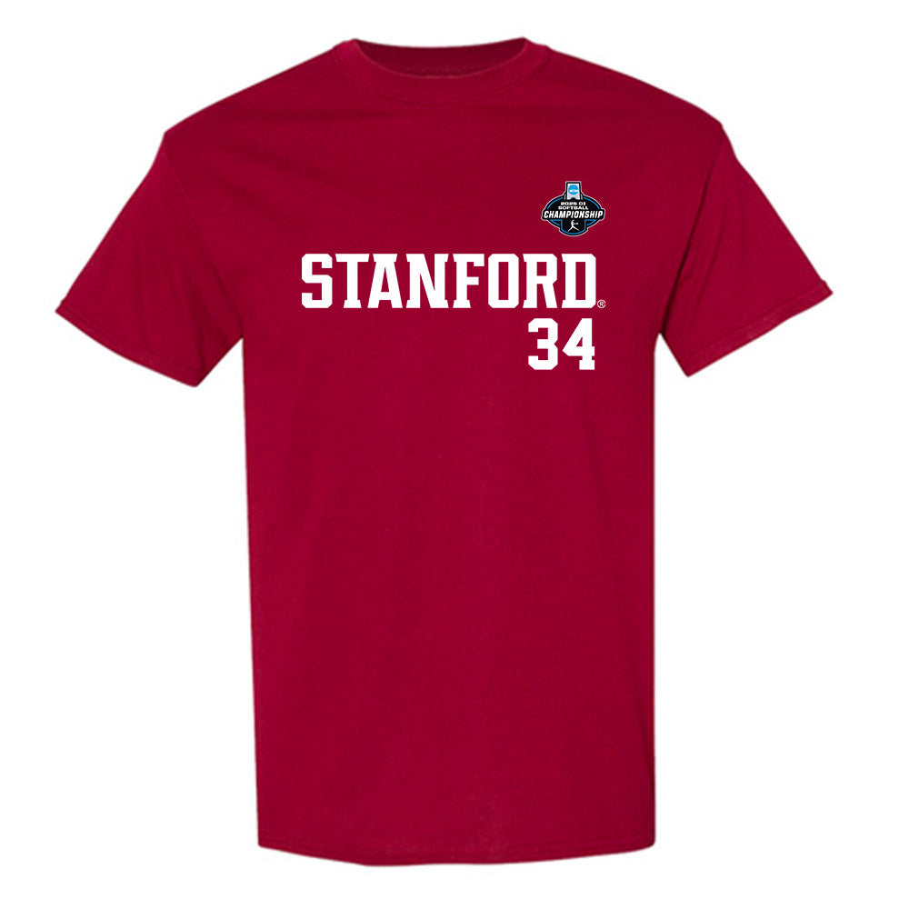 Stanford - NCAA Softball : Allison Morikawa - NCAA® Replica Shersey T-Shirt-0