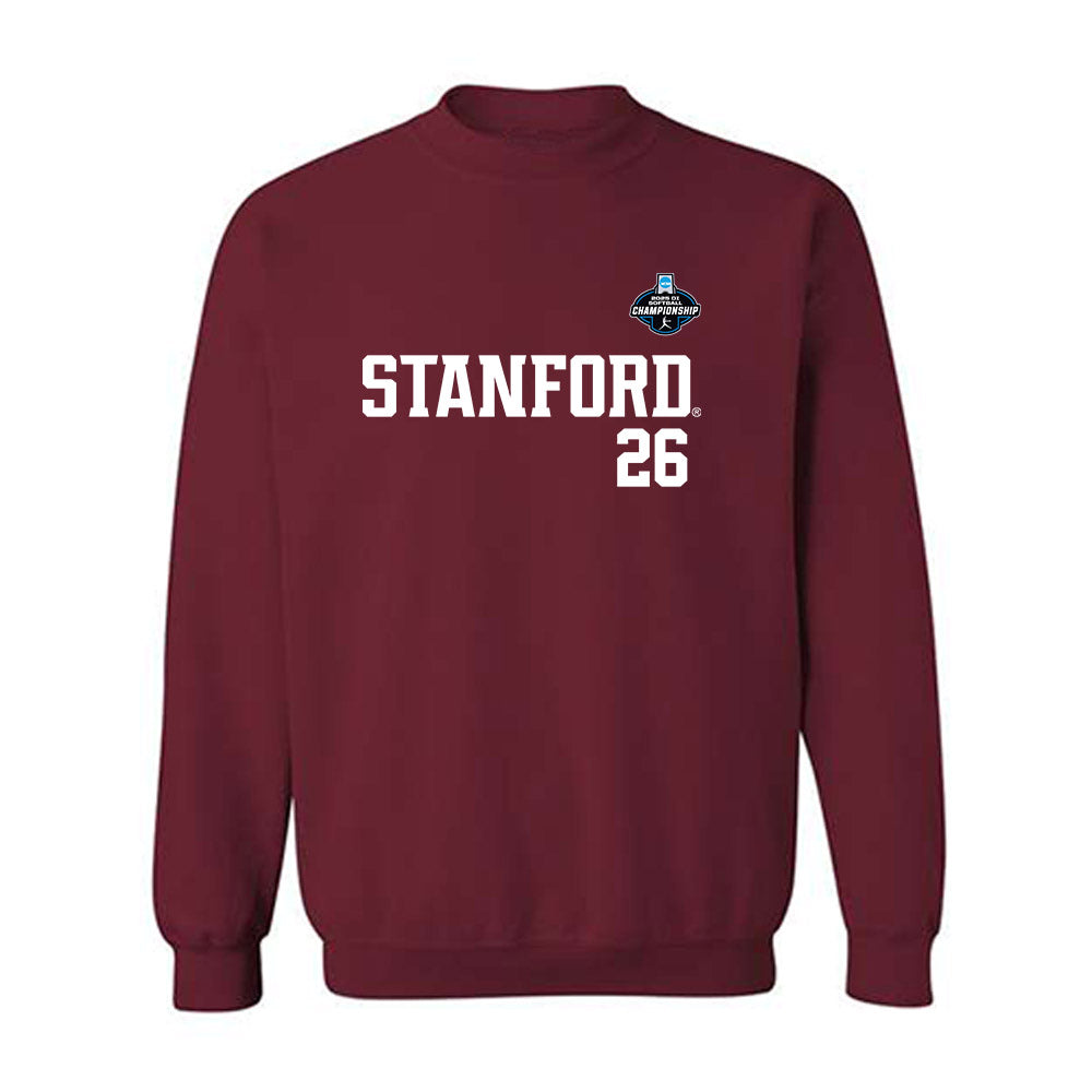 Stanford - NCAA Softball : Taylor Nelson - NCAA® Replica Shersey Crewneck Sweatshirt-0