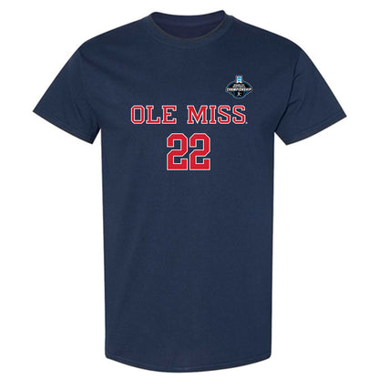 Ole Miss - NCAA Softball : Taylor Malvin - NCAA® Tournament Replica Shersey T-Shirt-0