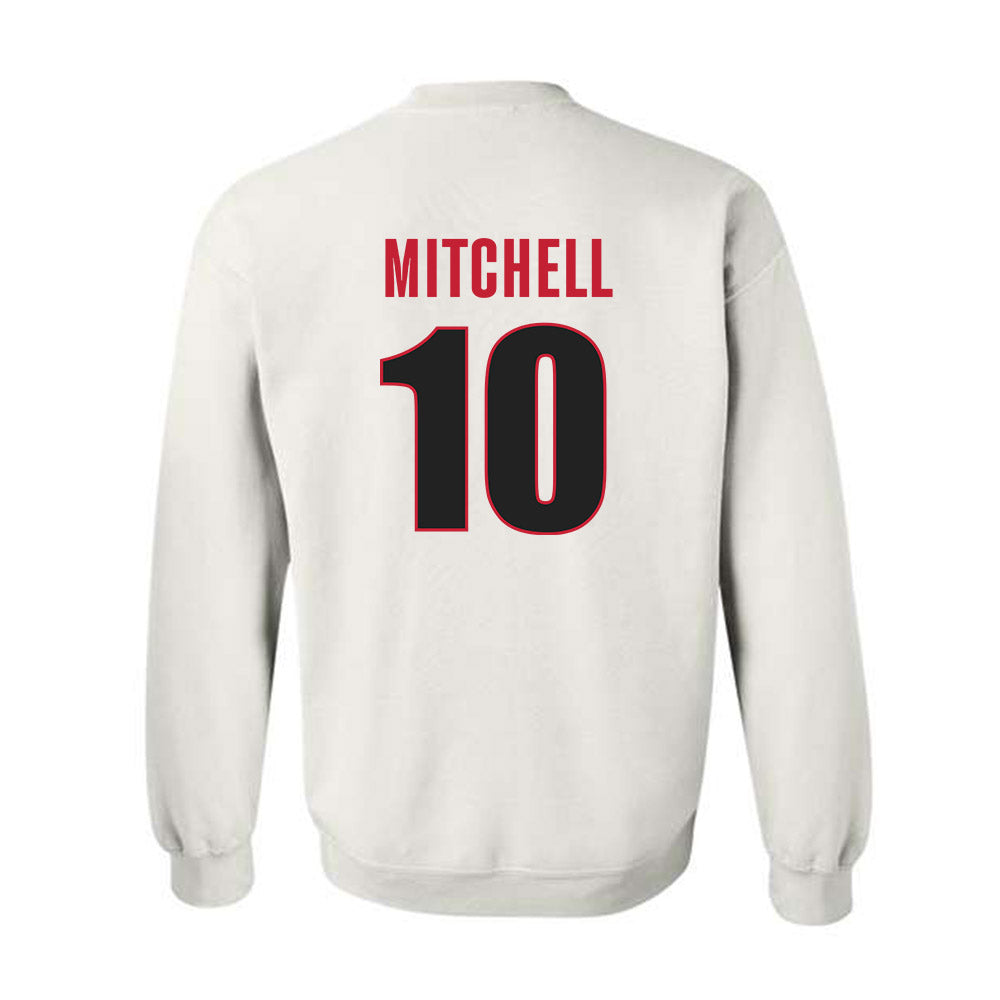 Georgia - NCAA Softball : Mollie Mitchell - NCAA® Tournament Replica Shersey Crewneck Sweatshirt-1