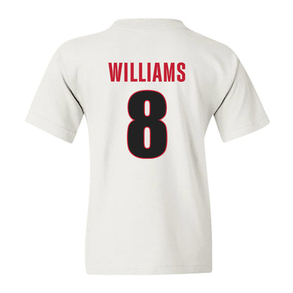 Georgia - NCAA Softball : Mua Williams - NCAA® Tournament Replica Shersey Youth T-Shirt-1
