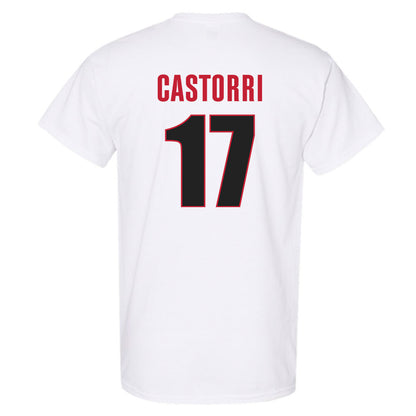 Georgia - NCAA Softball : Emma Castorri - NCAA® Tournament Replica Shersey T-Shirt-1