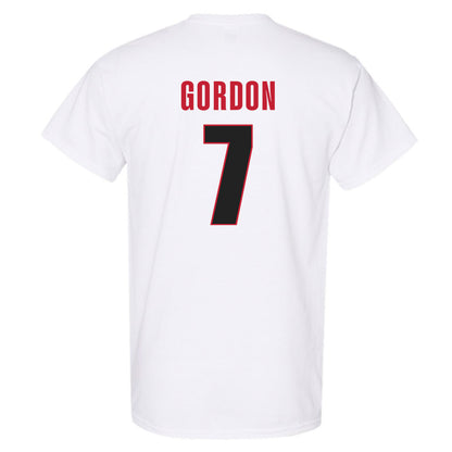 Georgia - NCAA Softball : Sarah Gordon - NCAA® Tournament Replica Shersey T-Shirt-1