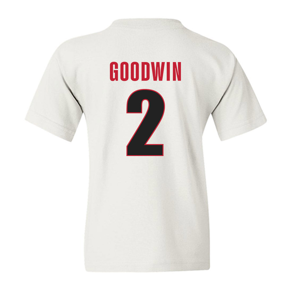 Georgia - NCAA Softball : Jaydyn Goodwin - NCAA® Tournament Replica Shersey Youth T-Shirt-1