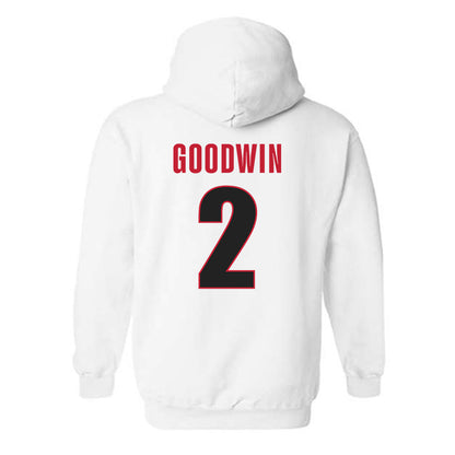 Georgia - NCAA Softball : Jaydyn Goodwin - NCAA® Tournament Replica Shersey Hooded Sweatshirt-1