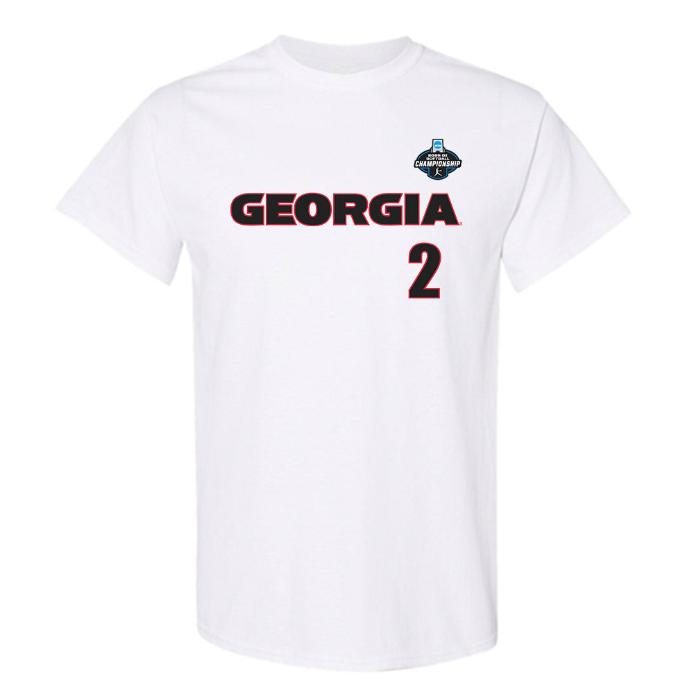 Georgia - NCAA Softball : Jaydyn Goodwin - NCAA® Tournament Replica Shersey T-Shirt-0