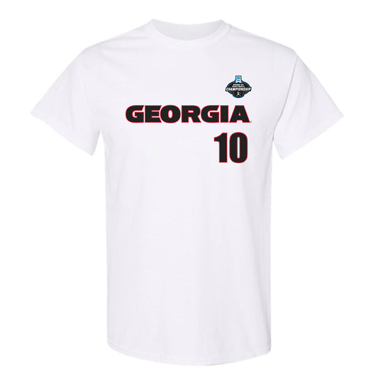 Georgia - NCAA Softball : Mollie Mitchell - NCAA® Tournament Replica Shersey T-Shirt-0