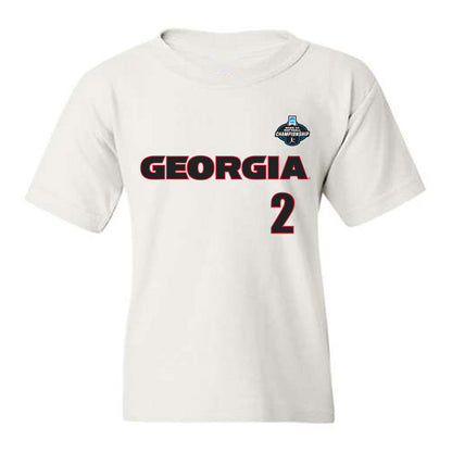Georgia - NCAA Softball : Jaydyn Goodwin - NCAA® Tournament Replica Shersey Youth T-Shirt-0